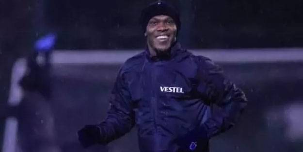 Trabzonspor'da Nwakaeme sevinci