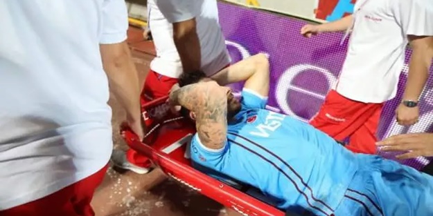 Trabzonspor'da sakatlık