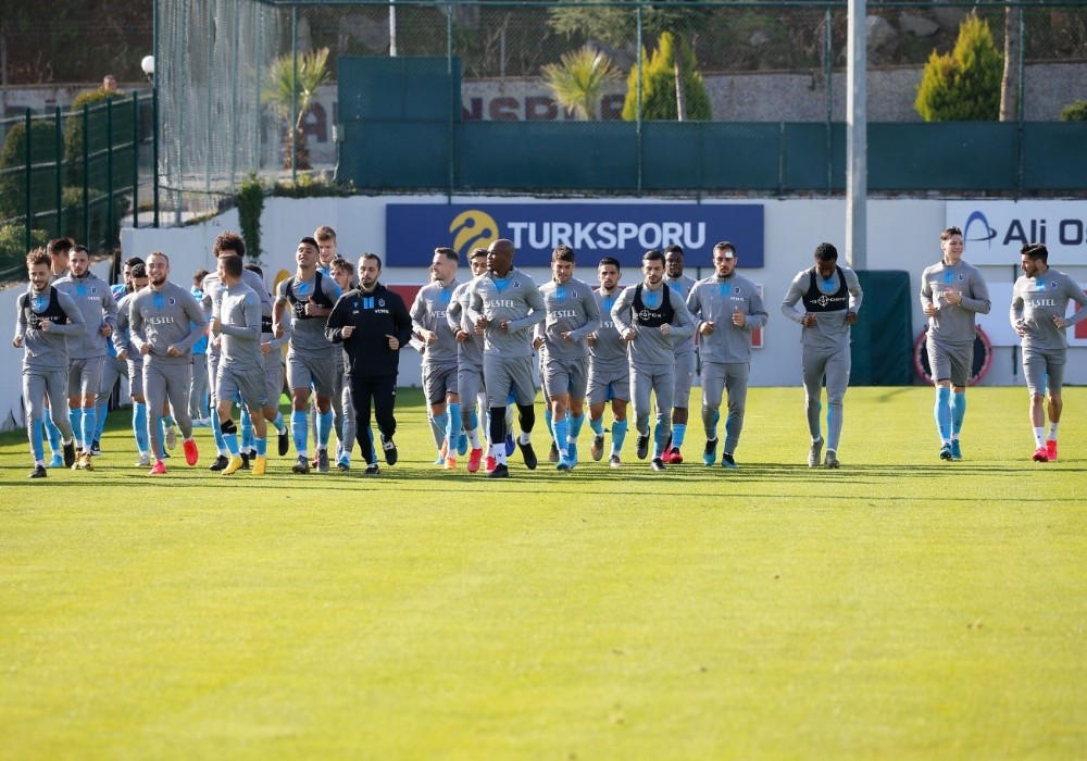 Trabzonspor’da Sturridge takımla birlikte çalıştı 