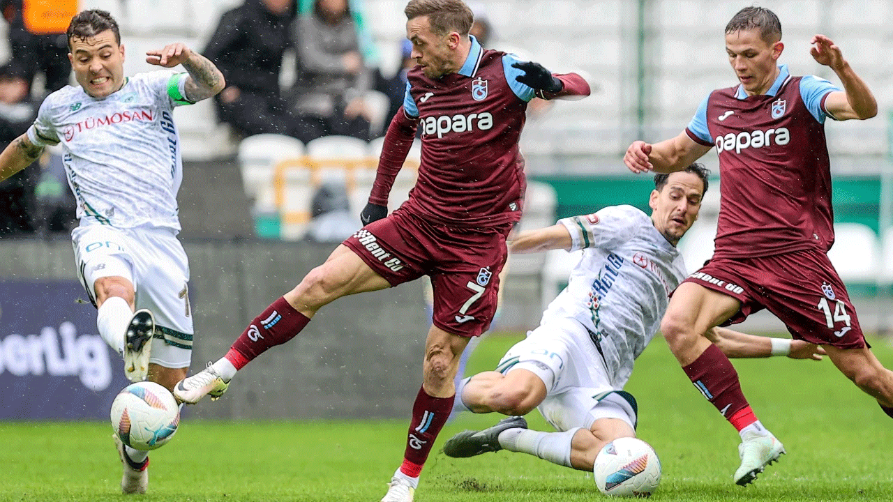 Trabzonspor'dan deplasmanda şok mağlubiyet! 31 puan kaybedildi