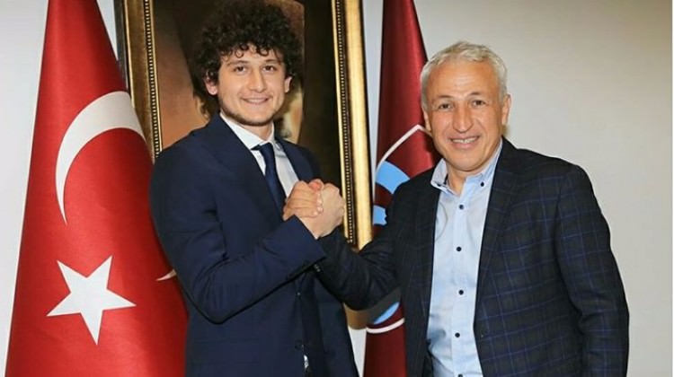 Trabzonspor'dan genç oyuncu Tosun'a yeni sözleşme