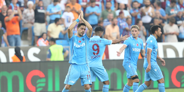 Trabzonspor'dan muhteşem geri dönüş