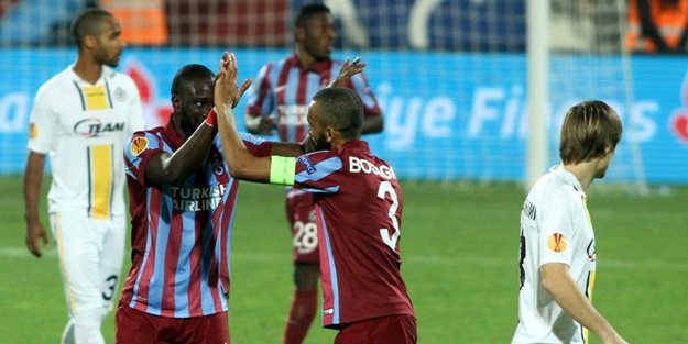 Trabzon'u İsrailli hakem de durduramadı!