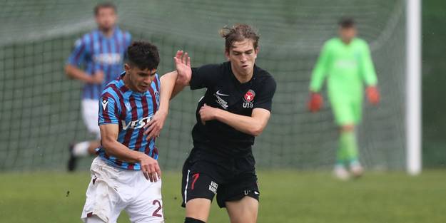 Trabzonspor'un gençleri mağlup