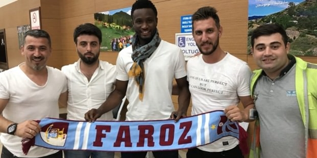 Trabzonspor'un yeni transferi Trabzon'da!