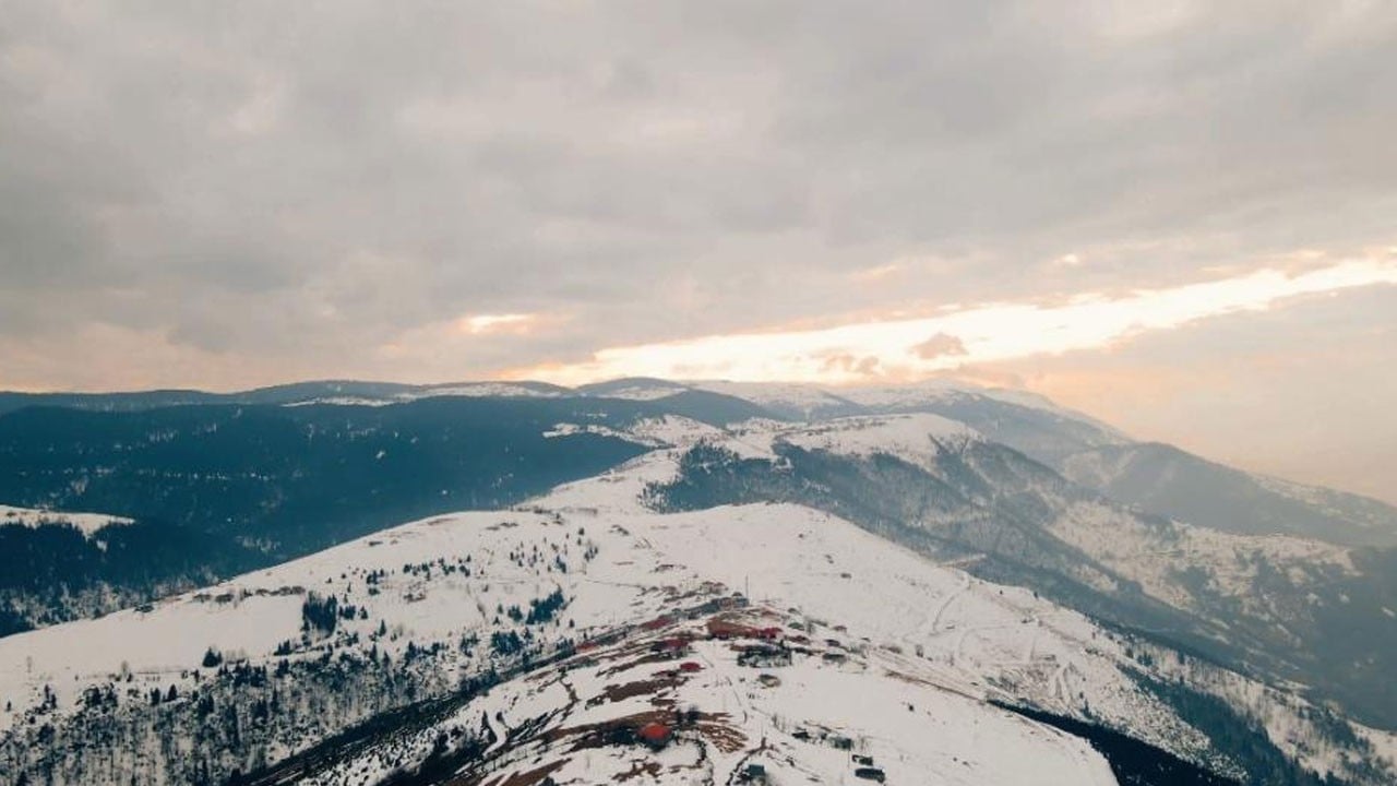 Trabzon’un yaylalarından kartpostallık manzaralar