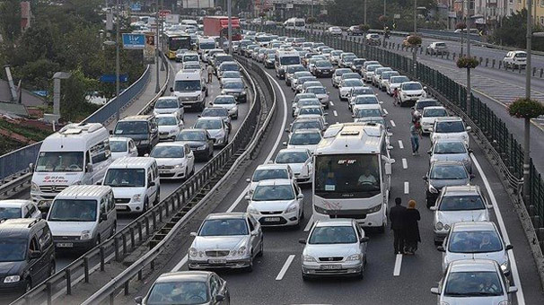 Trafiğe kaydı yapılan taşıt sayısında büyük yükseliş!