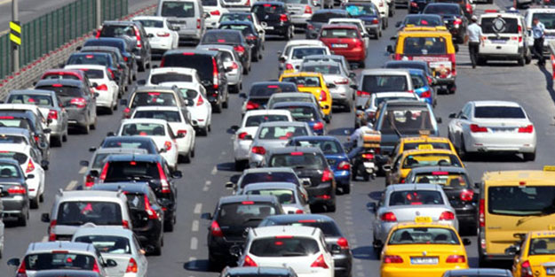 Trafiğe kayıtlı araç sayısı açıklandı