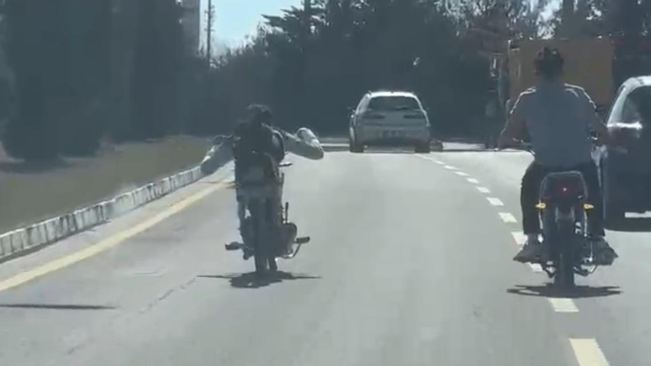 Trafiği tehlikeye atan iki sürücüye okkalı ceza