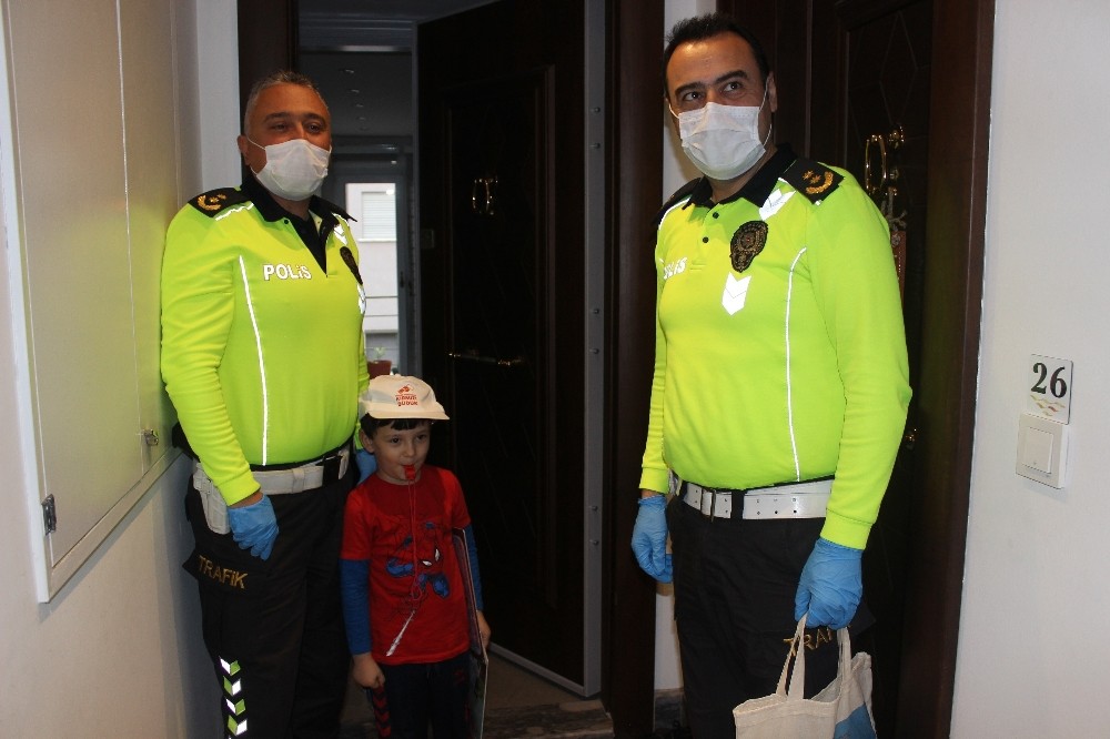Trafik Haftasında çocuklar unutulmadı 