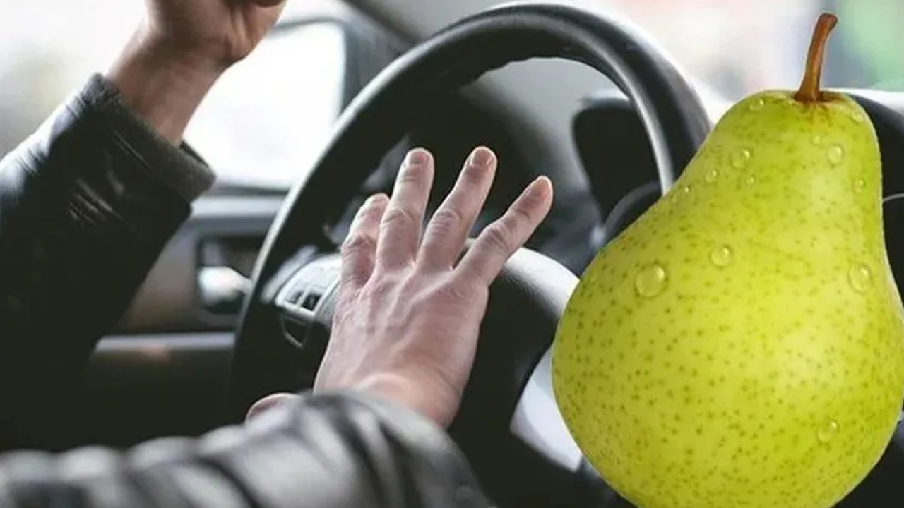 Trafik kavgasında armut silah sayıldı