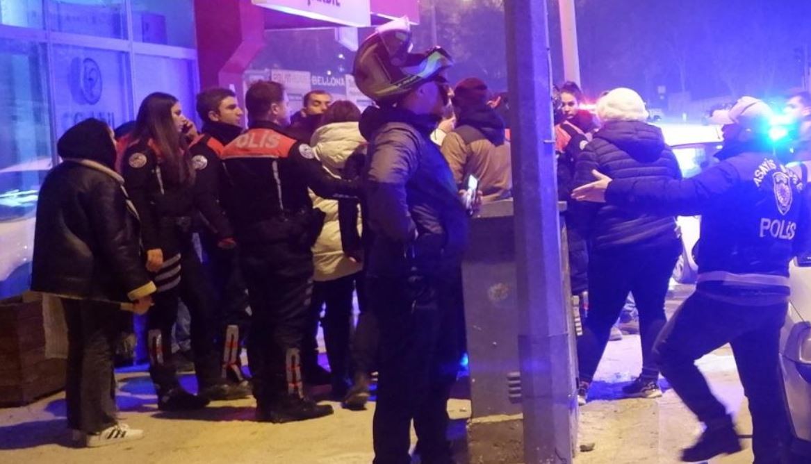 Trafik kazası sonrası kavga çıktı: 11 kişi gözaltına alındı