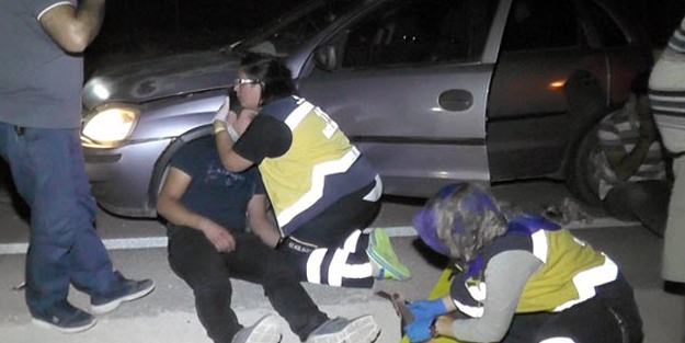 Trafik kazasında acı tesadüf! Görünce hemen boynuna sarıldı