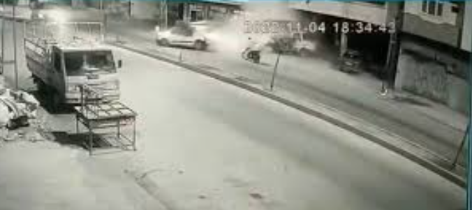 Trafik kazasından inanılmaz kurtuluş