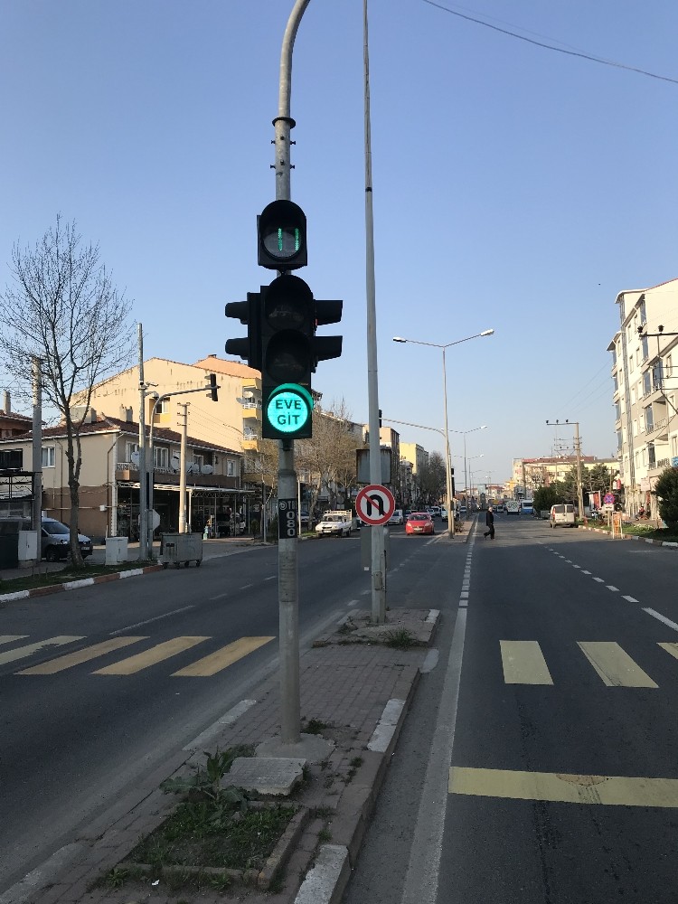 Trafik lambalarında 