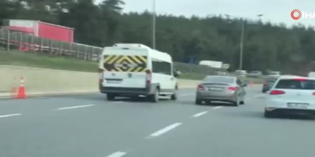 Trafik magandası yakalandı!