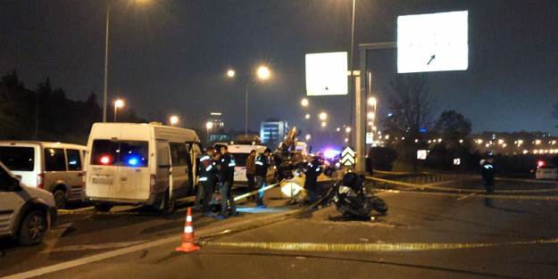 Trafik polisi şehit oldu