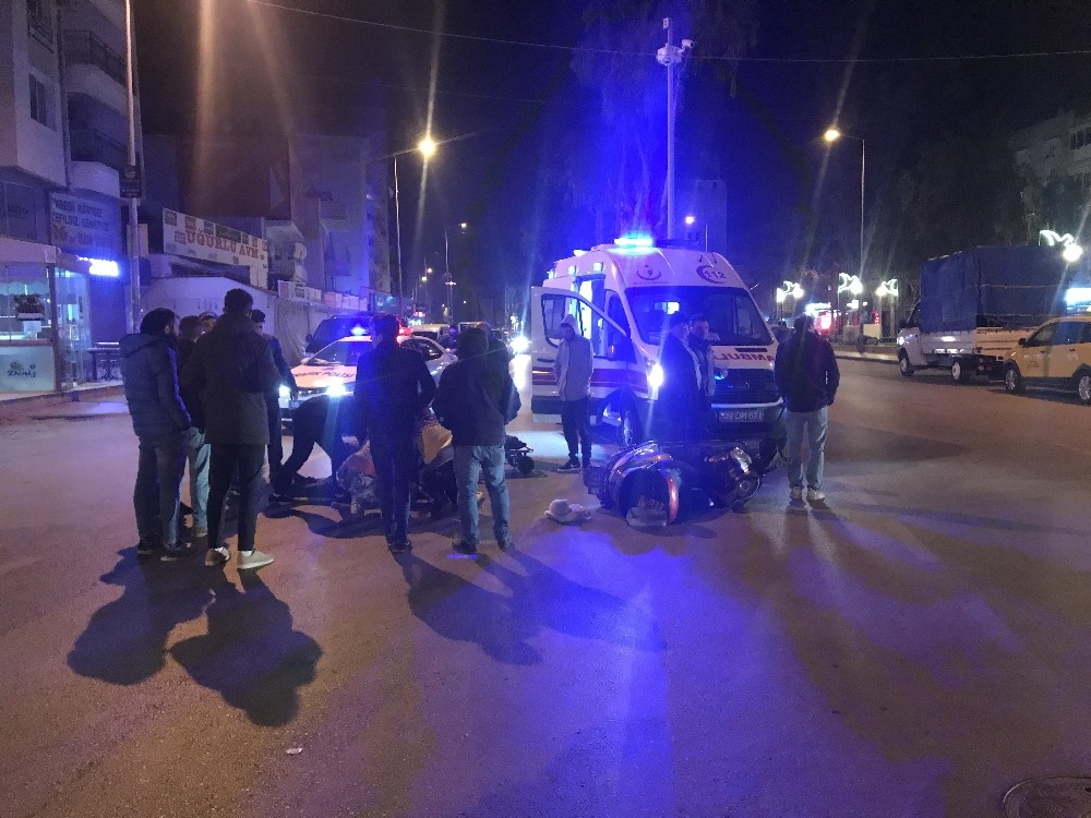 Trafik polisi ticari taksiyle kovalayıp yakaladı 