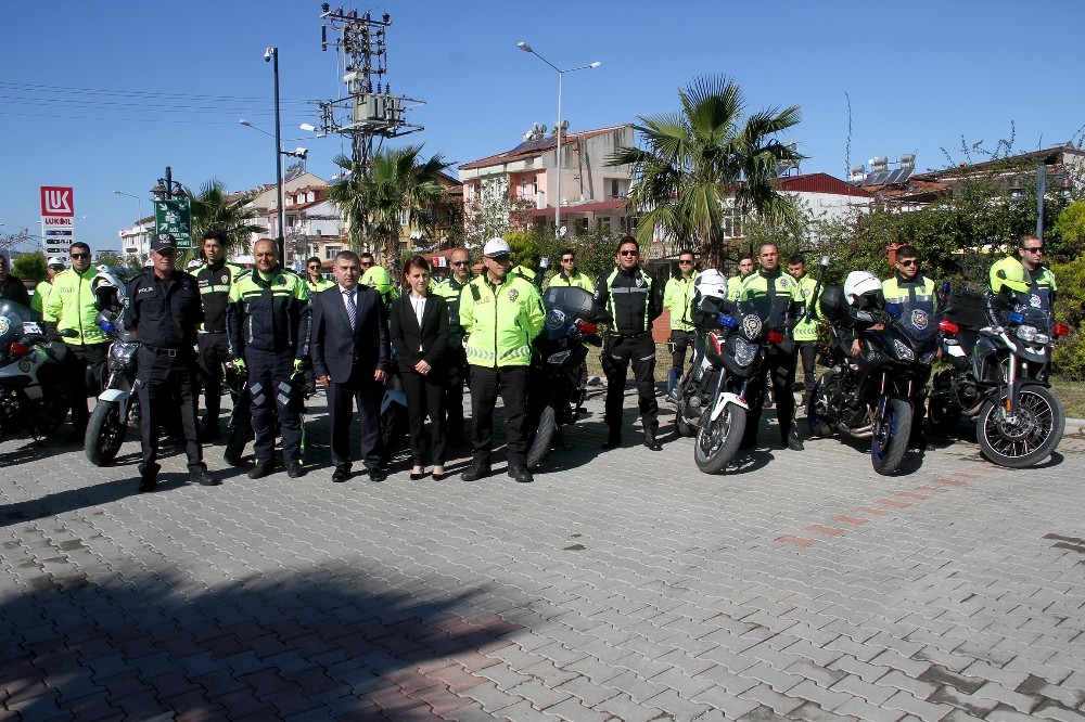 Trafik timlerine sürüş teknikleri eğitimi verildi 