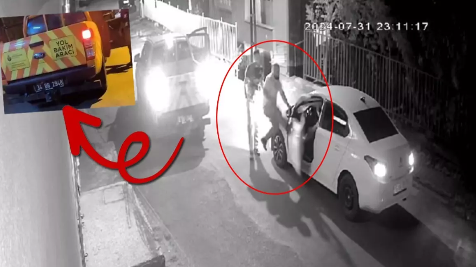 Trafikte İBB magandaları! Resmi araç ile yol kesip darp ettiler