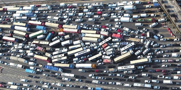 Trafikte İstanbul'u sollayan tek kent