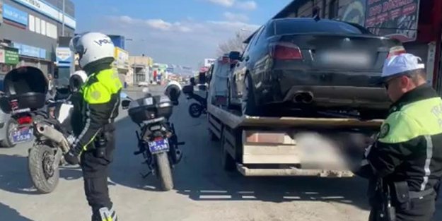 Trafikte magandalara geçit yok! Drift pahalıya patladı