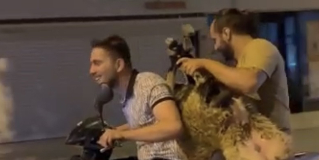 Trafikte 'pes' dedirten görüntü! Bakan bir daha baktı