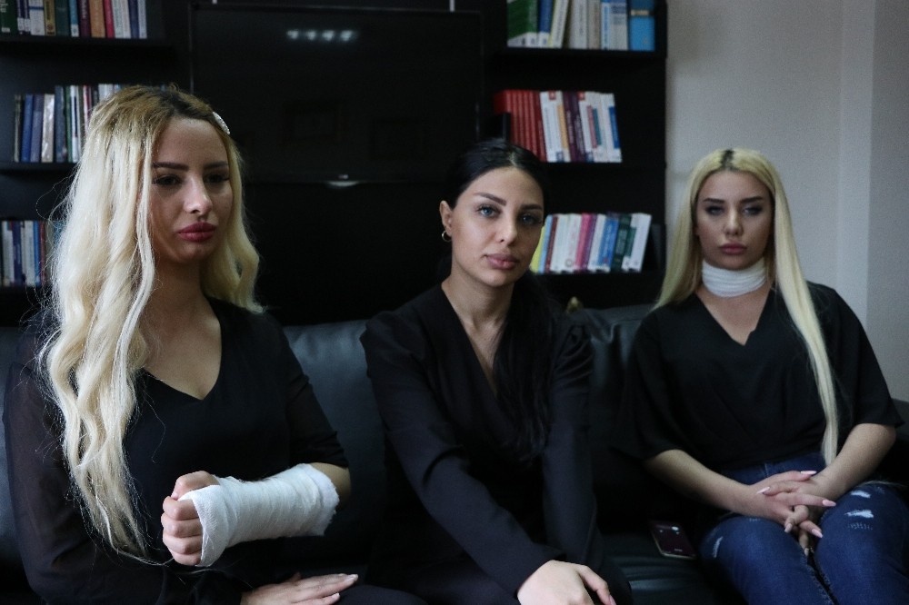 Trafikte sopalı saldırıya uğrayan kadınlar konuştu: 