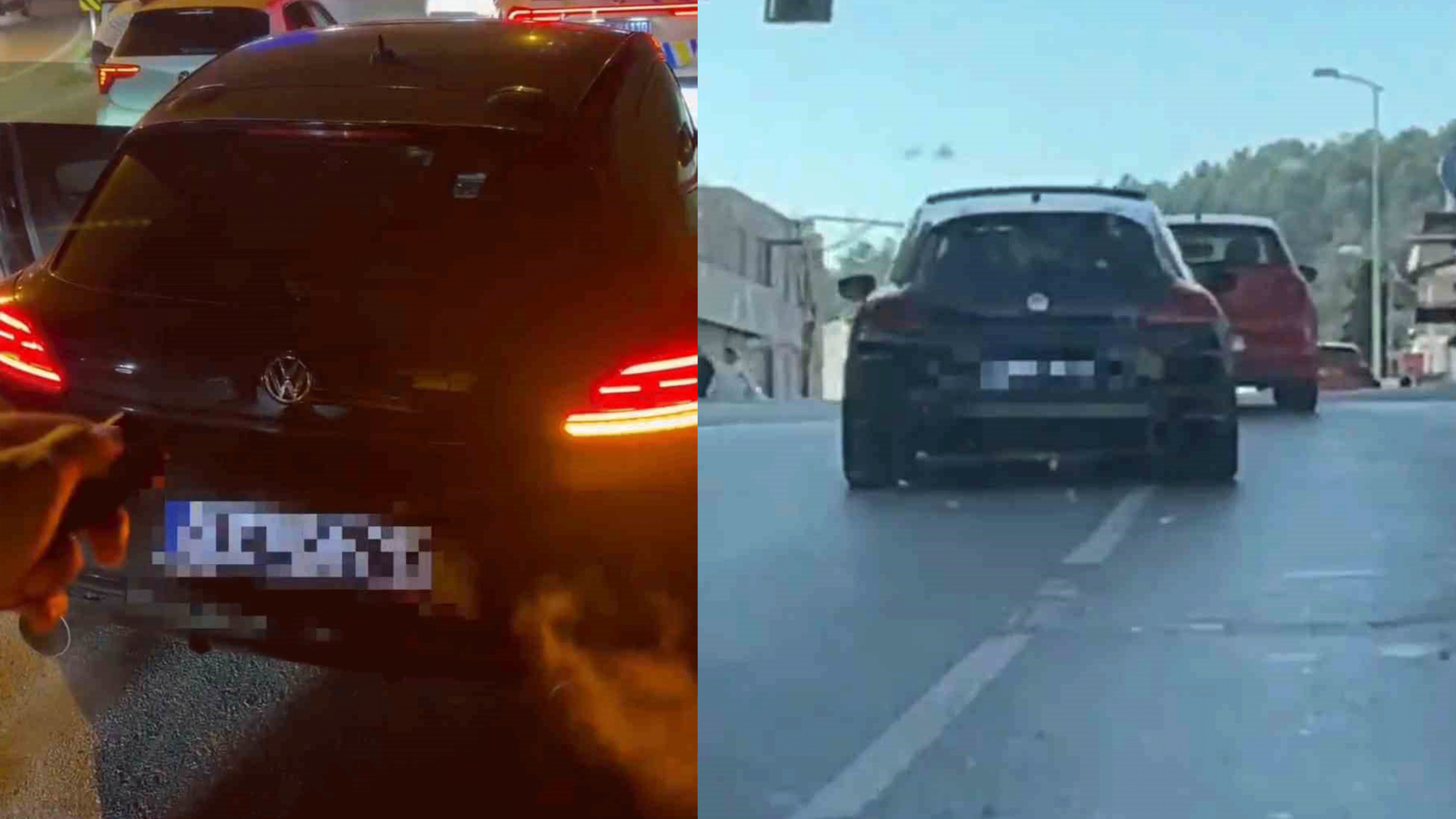 Trafikte şov yaparken ceza yedi: Abartı egzoz ve tehlikeli manevraya 11.434 TL ceza