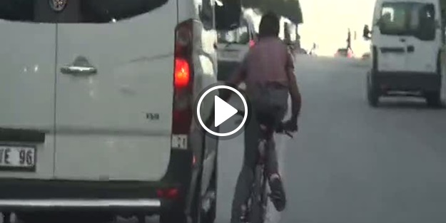 Trafikte tehlikeli yolculuk