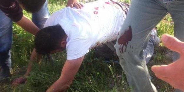 Ailesinin gözü önünde öldürüldü!