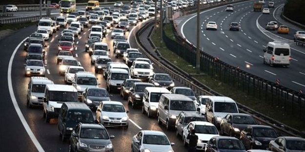 Trafikteki araç sayısı 178 bin arttı
