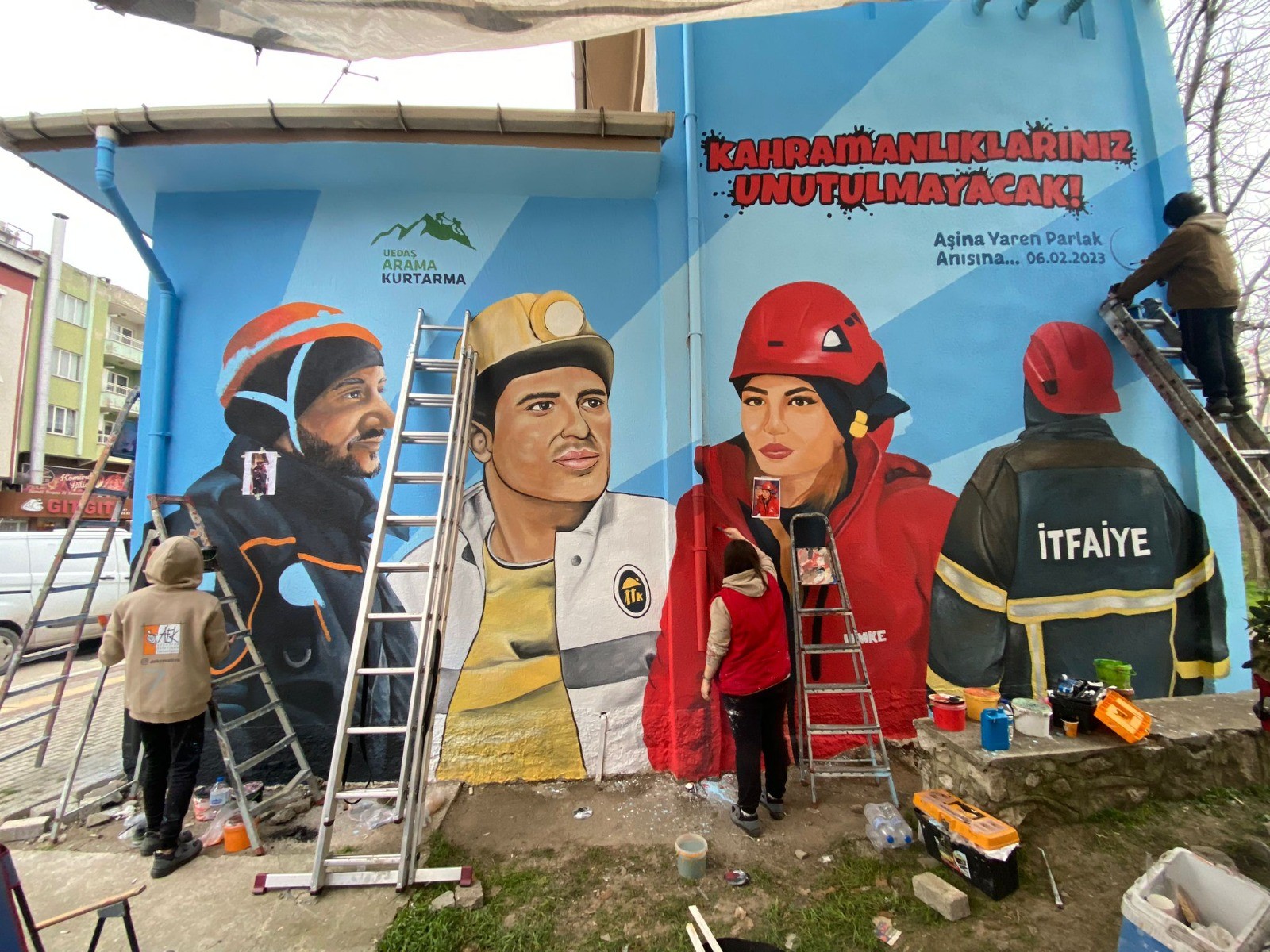 Trafolar bu kez afet bölgesinin kahramanları için konuştu