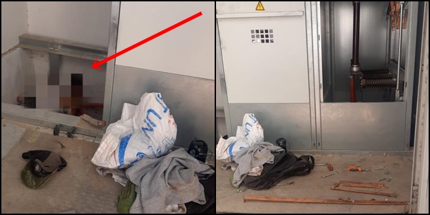 Trafoya giren hırsızın ibretlik sonu