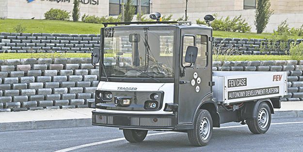 Tragger otonom test sürüşlerine hazırlanıyor