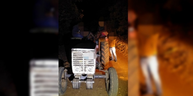 Traktörle 'far avı' yapan 3 kaçak avcıya 10 bin lira ceza
