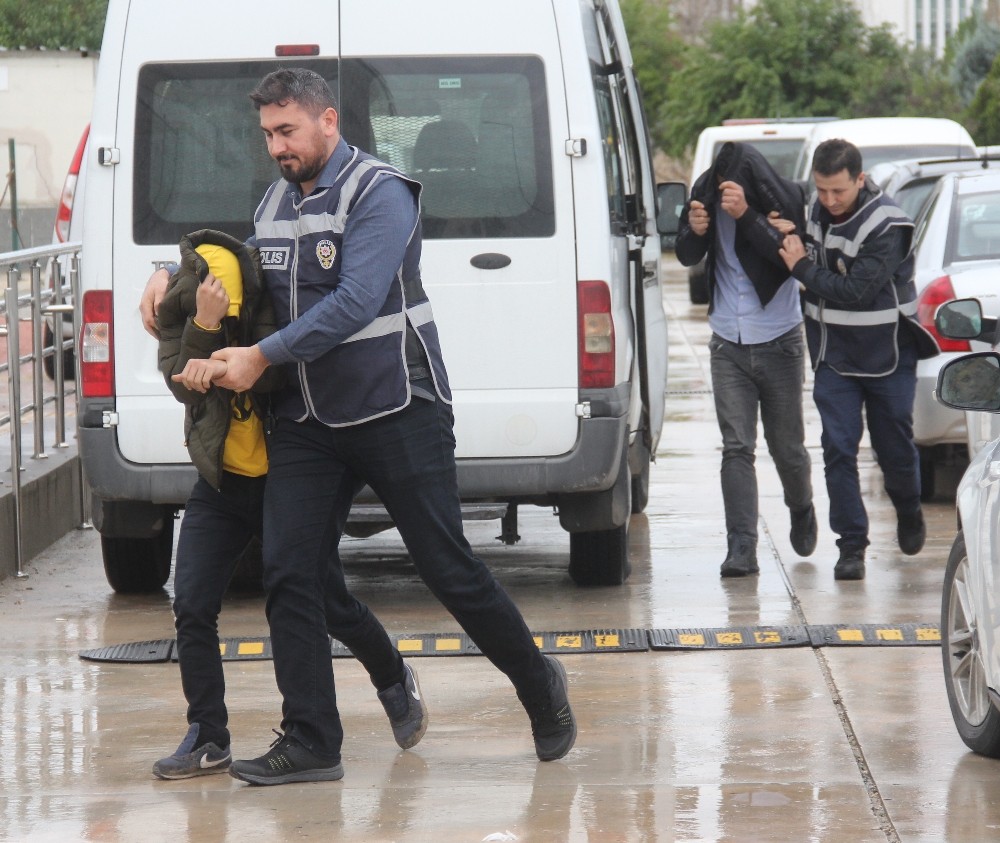 Traktörün uydu sistemini çalan iki çocuk zanlı tutuklandı 