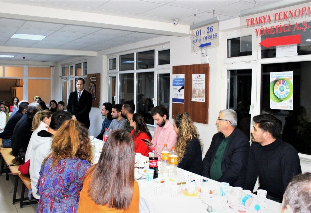 Trakya Üniversitesi Teknopark ailesi bir araya geldi 
