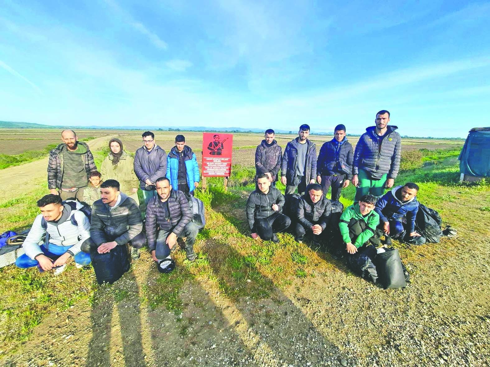Trakya’da 39 düzensiz göçmen yakalandı