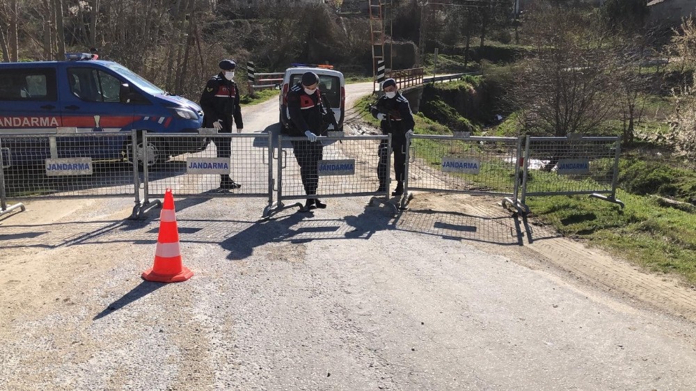 Trakya’da karantinaya alınan ilk köy 