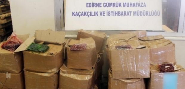 Trakya'da tütün operasyonu