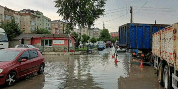 Trakya’yı sağanak vurdu!
