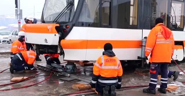 Eskişehir’de tramvay kazası: 1 yaralı