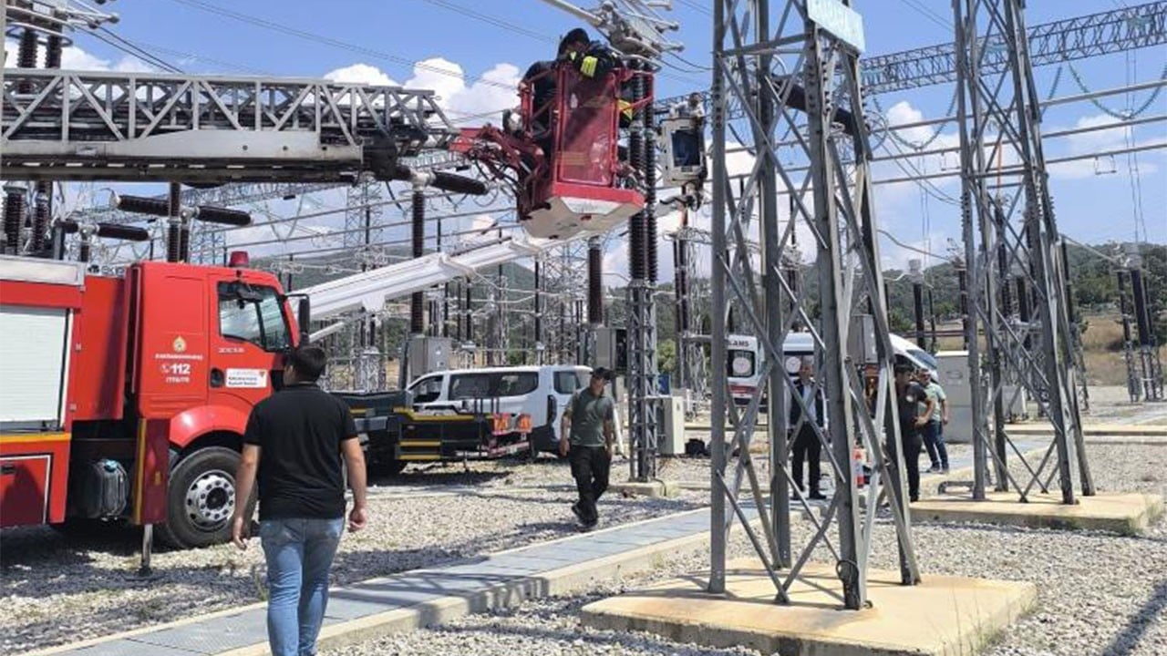 Transformatör merkezindeki patlamada 1 işçi öldü, 1 işçi ağır yaralı