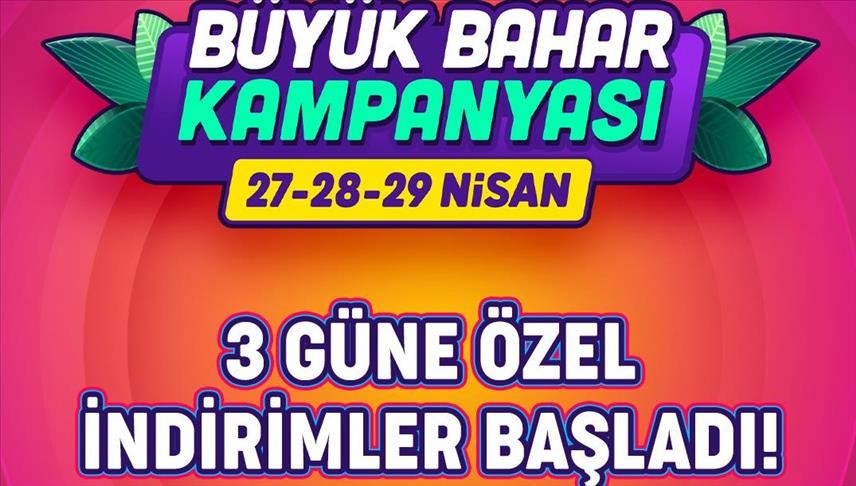 trendyol’dan Büyük Bahar Kampanyası
