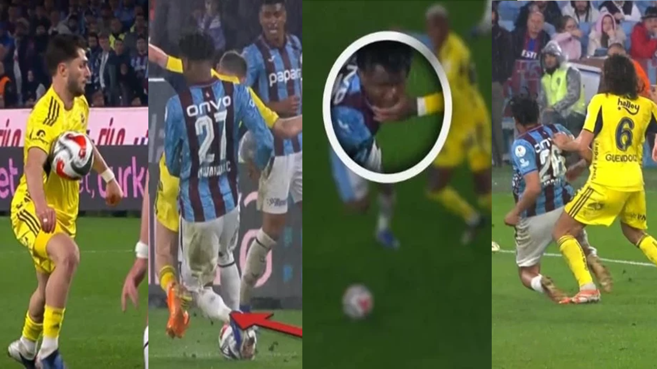 Trio tek tek açıkladı! 'Gol öncesi net bir faul var! Talisca'nın kırmızı kartı verilmedi'