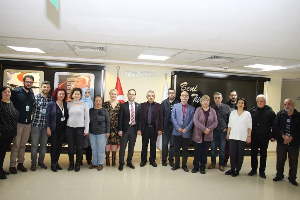 TRSM yetkililerinden İl Sağlık Müdürü Açıkgöz’e ziyaret 