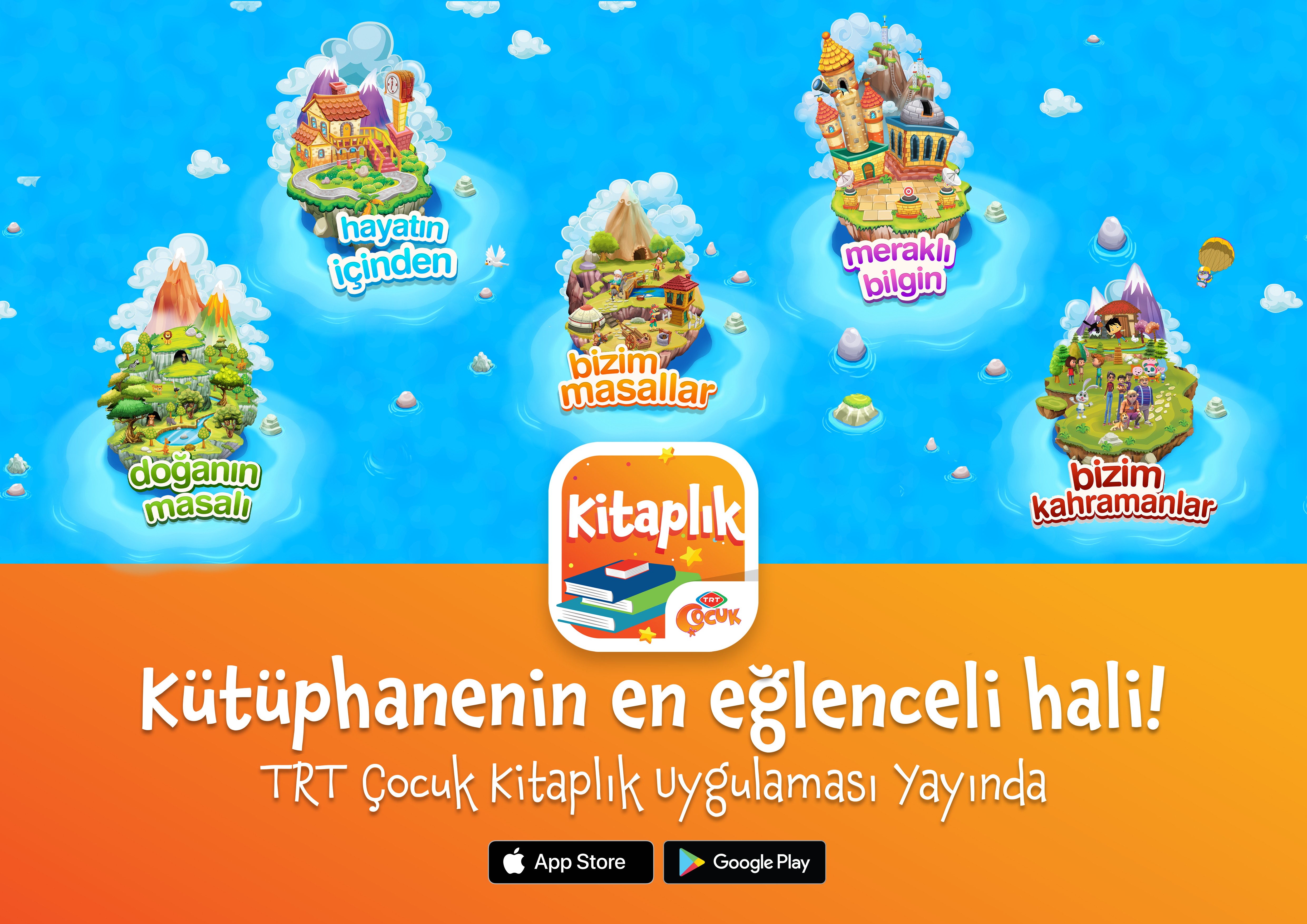 TRT, kütüphanenin en eğlenceli halini sesli kitap özelliğiyle kullanıma açtı