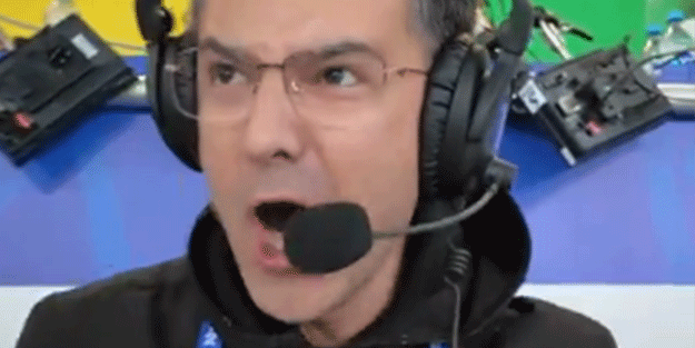 TRT spikeri Mert Günok'un pozisyonunda adeta çıldırdı! Türkiye bu anları konuşuyor