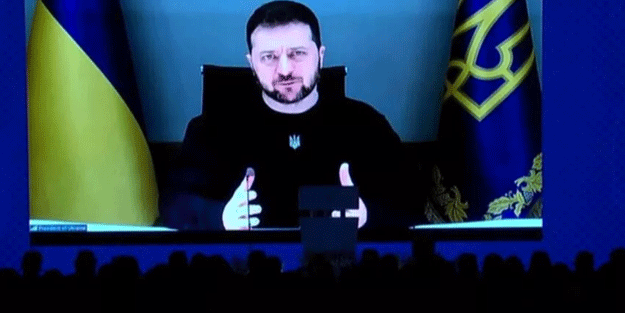 TRT World Forum 2022'ye katılan Vladimir Zelenskiy, "Erdoğan’a minnettarız"